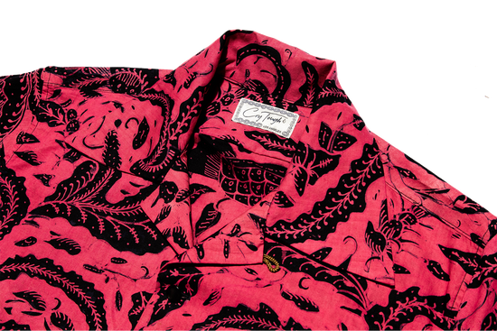 Rose Mid Century Batik Tulis Short Sleeve
