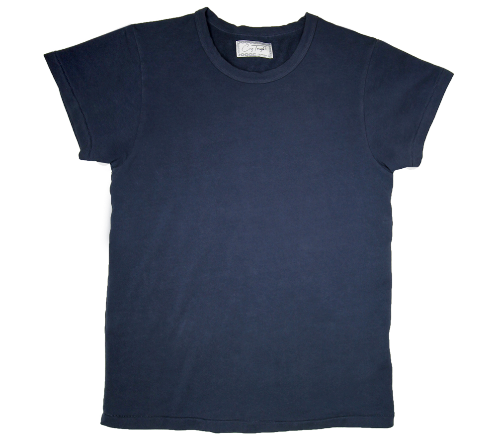 Single Stitch Tee - Navy – Cry Tough