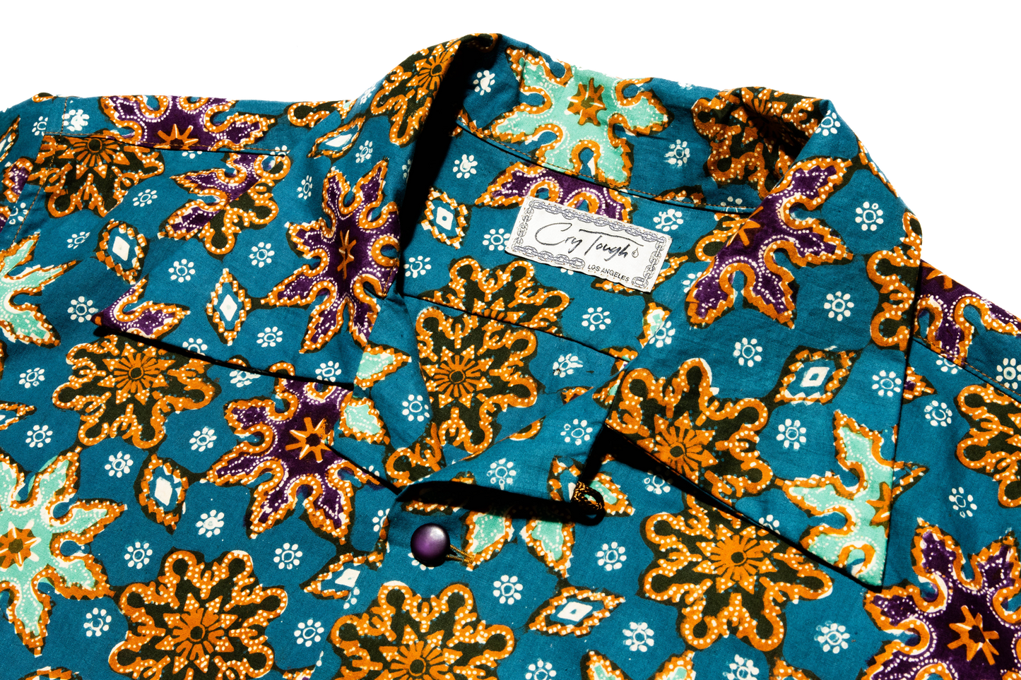 Geometric Print Batik Tulis Short Sleeve